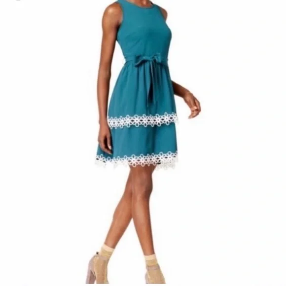 Maison Jules | Dresses | Maison Jules Fit And Flare Tiered Dress | Poshmark